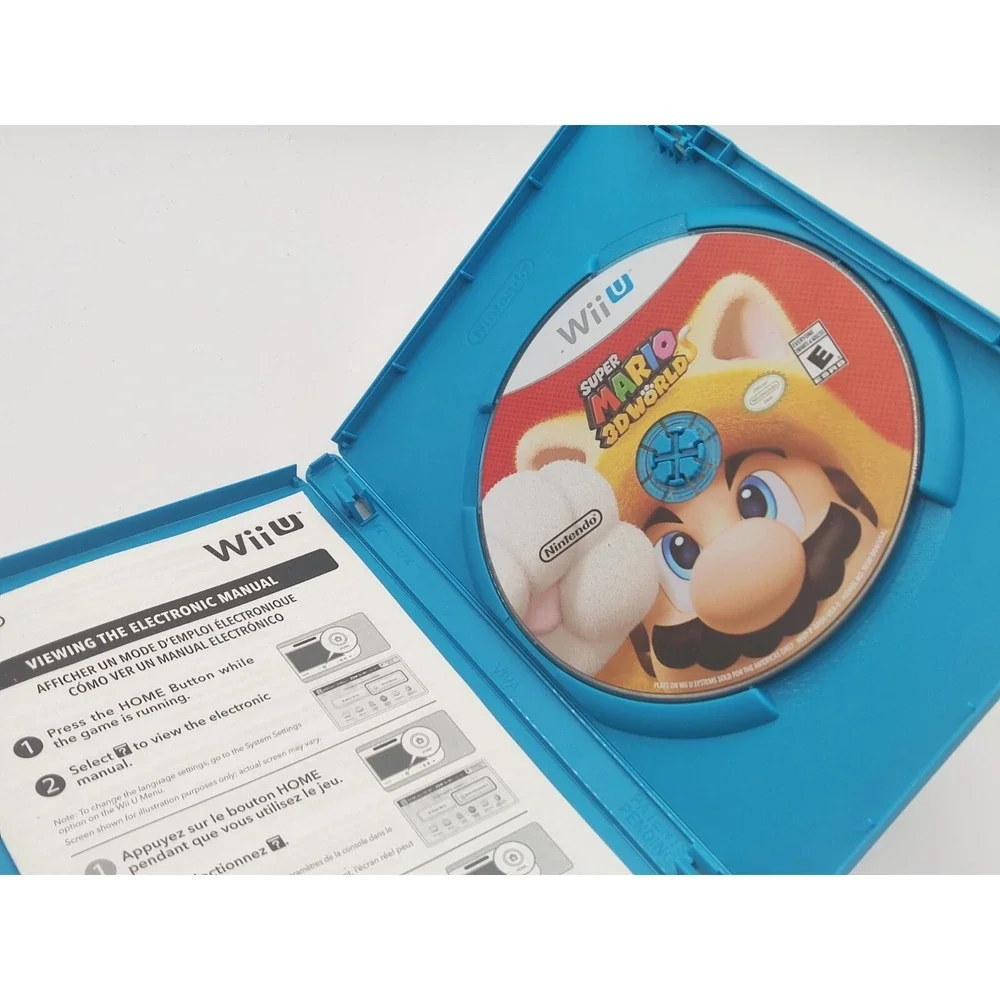 Nintendo Selects: Super Mario 3D World (Nintendo Wii U, 2016) No Manual